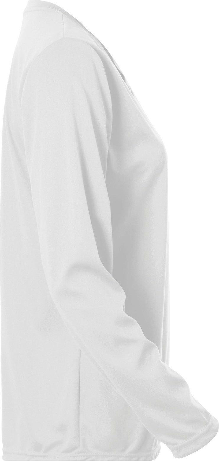 Right View of WHITE LADIES L/S WICKING T-SHIRT