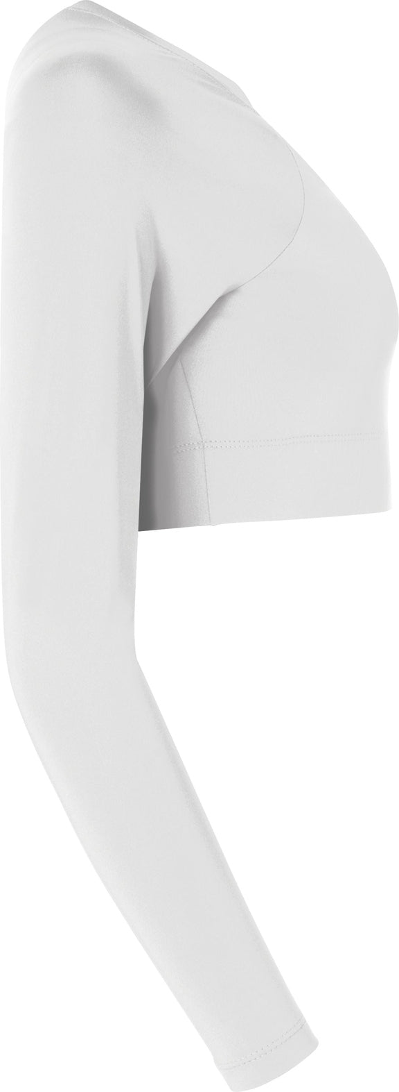 Right View of WHITE LADIES V-NECK LINER