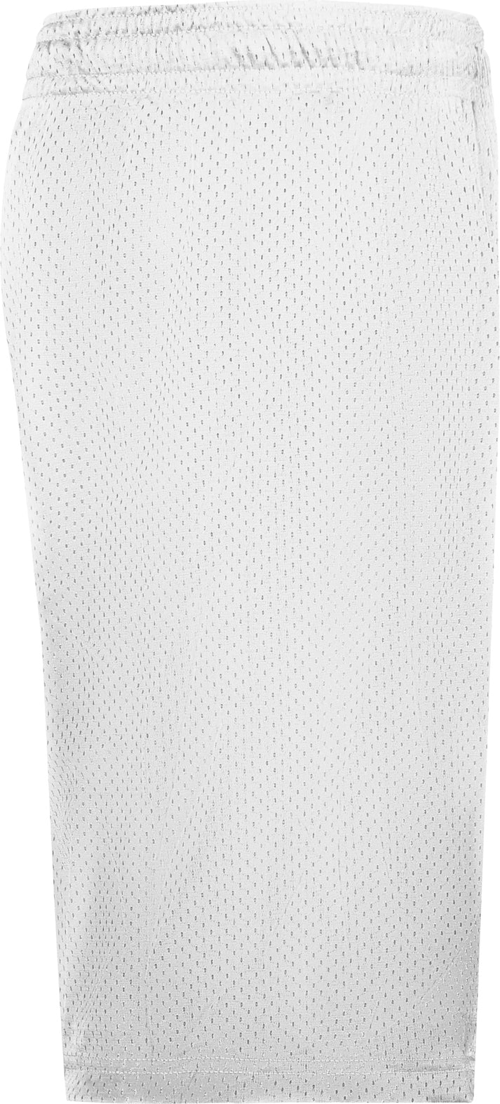 Right View of WHITE MESH/TRICOT SHORT