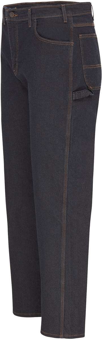 Rinsed Indigo Blue - 30I Industrial Carpenter Flex Jeans - Odd Sizes - LU22ODD