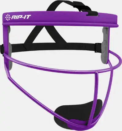 Rip-it Defense Girls Softball Fielder’s Face Mask - Purple