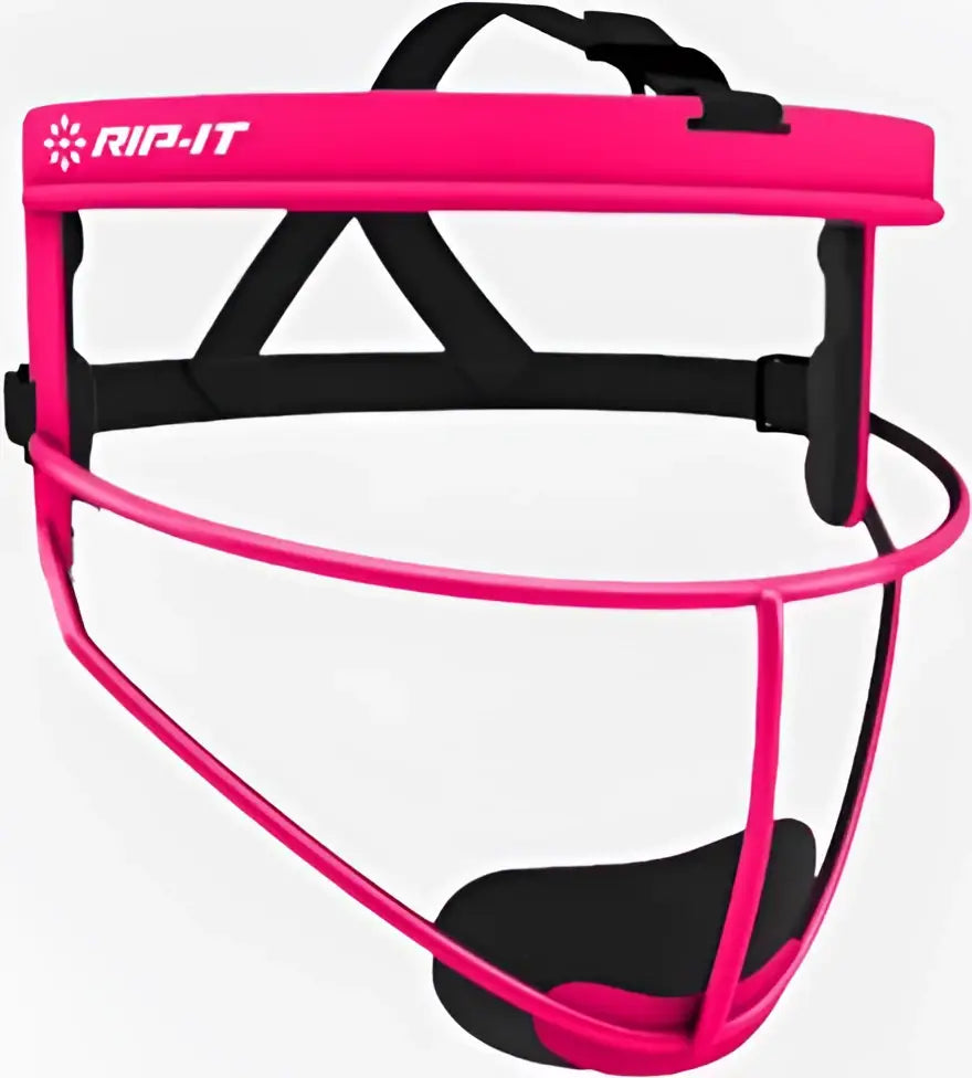 Rip-it Defense Pro Girls’ Matte Softball Fielder’s Face Mask - Pink