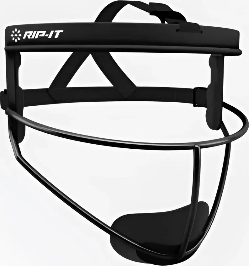 Rip-it Defense Pro Girls’ Softball Fielder’s Face Mask - Black - Girls