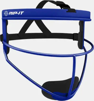 Rip-it Defense Pro Girls’ Softball Fielder’s Face Mask - Royal - Girls