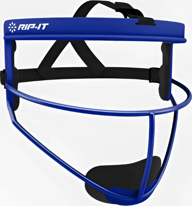 Rip-it Defense Pro Girls’ Softball Fielder’s Face Mask - Royal