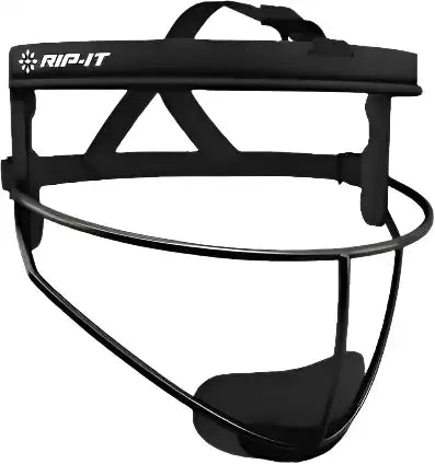 Rip-it Defense Pro Women’s Softball Fielder’s Face Mask - Black