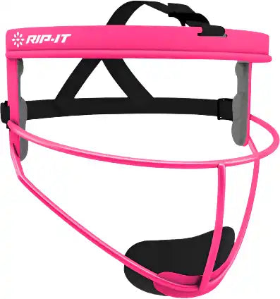 Rip-it Defense Pro Women’s Softball Fielder’s Face Mask - Pink - Youth
