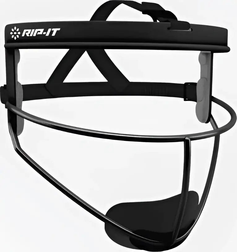 Rip-it Defense Women’s Softball Fielder’s Face Mask - Black - Adult