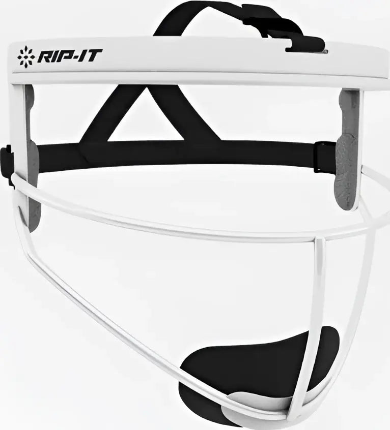 Rip-it Defense Women’s Softball Fielder’s Face Mask - White - Adult
