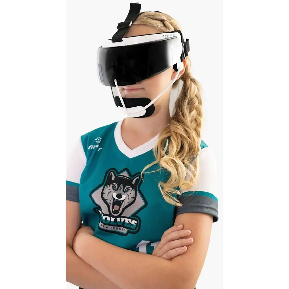 Rip-it Fielder’s Face Mask Visor - Smoke Gray - Dark