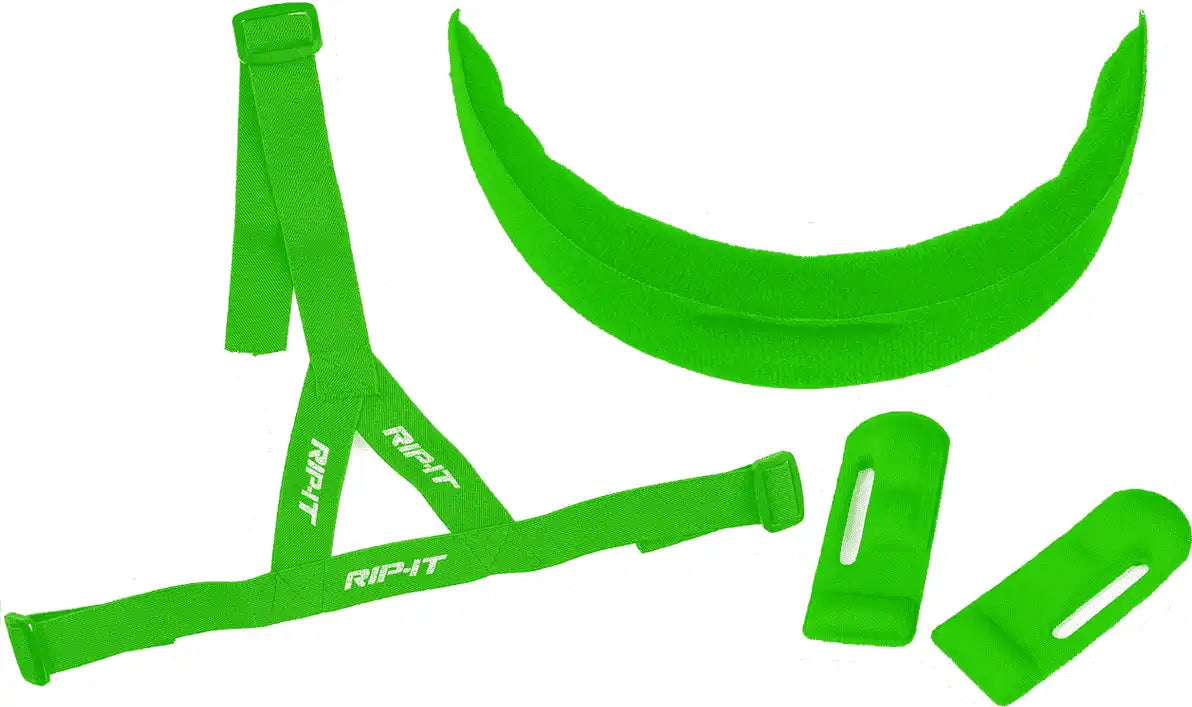 Rip-it Padding & Strap Kit for Softball Fielder’s Mask - Green