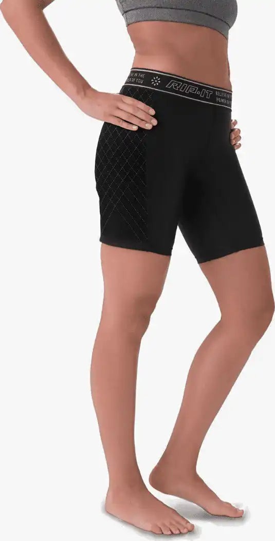 Rip-it Period-protection Pro Women’s Softball Sliding Shorts - Black