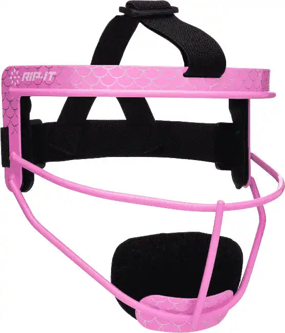 Rip it Play Ball Girls Softball Fielder’s Mask Gumball Pink