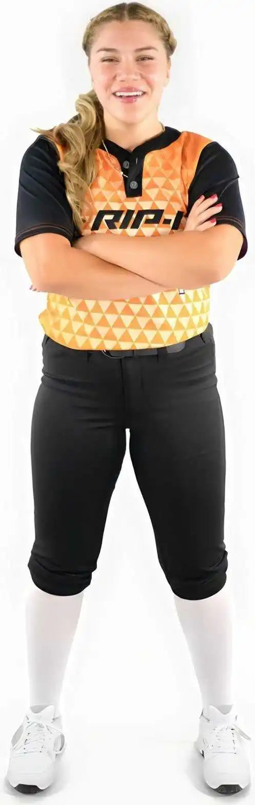 Rip-it Revolution Women’s Softball Pants (athletic Fit) - Black