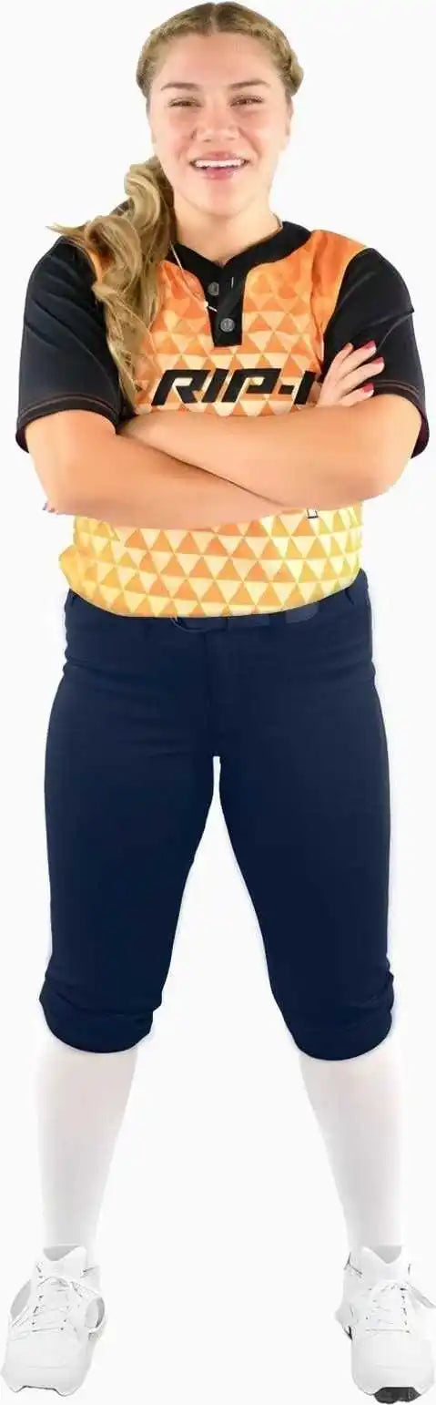 Rip-it Revolution Women’s Softball Pants (athletic Fit) - Navy