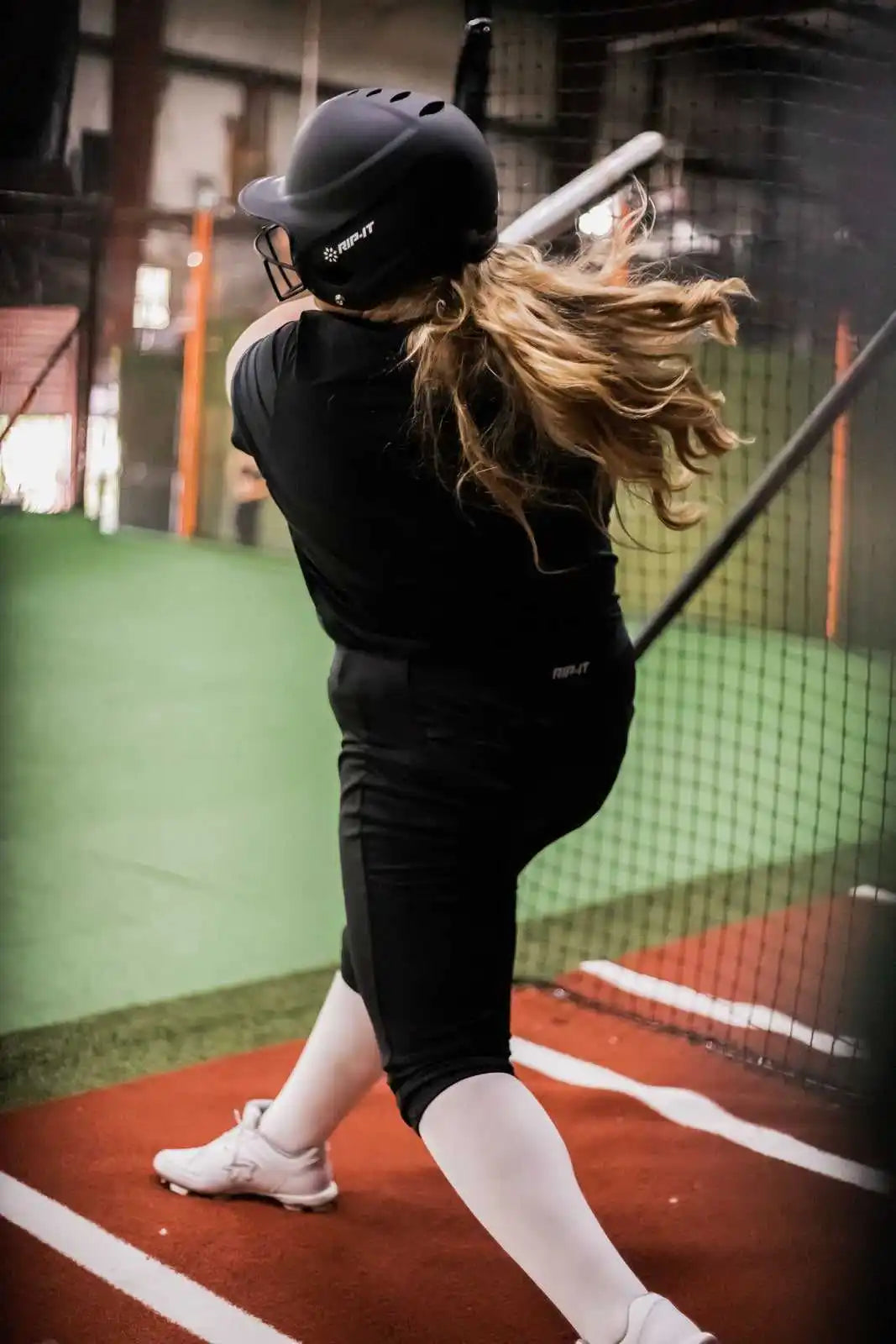 Rip it Revolution Women’s Softball Pants (curvy Fit) Black