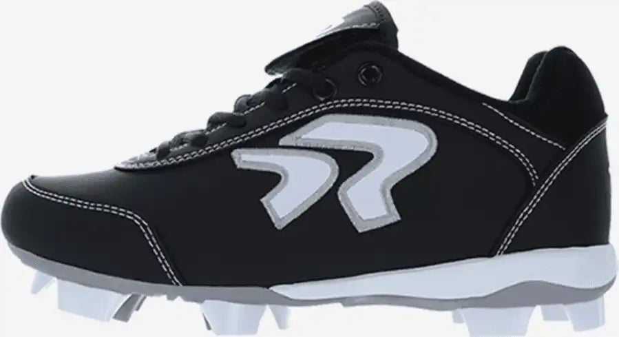 Rip-it Ringor Dynasty 2.0 Girls Molded Softball Cleats - Black