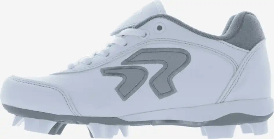 Rip-it Ringor Dynasty 2.0 Girls Molded Softball Cleats - White