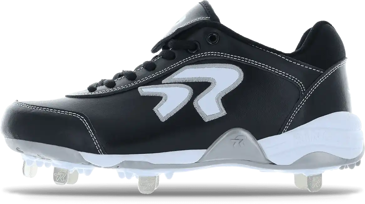 Rip it Ringor Dynasty 2.0 Women’s Metal Softball Cleats Black