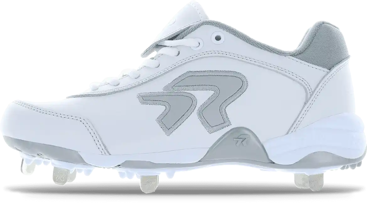 Rip-it Ringor Dynasty 2.0 Women’s Metal Softball Cleats - White