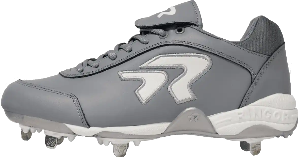 Rip it Ringor Dynasty 2.0 Women’s Metal Softball Spikes Charcoal