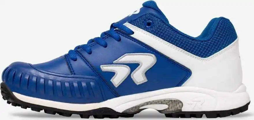 Rip-it Ringor Flite Women’s Softball Turf Shoes with Pitching Toe - Royal