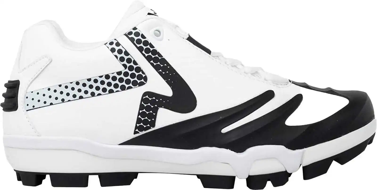 Rip-it Ringor Pro Swiftstep Women’s Tpu Softball Cleats - White Black