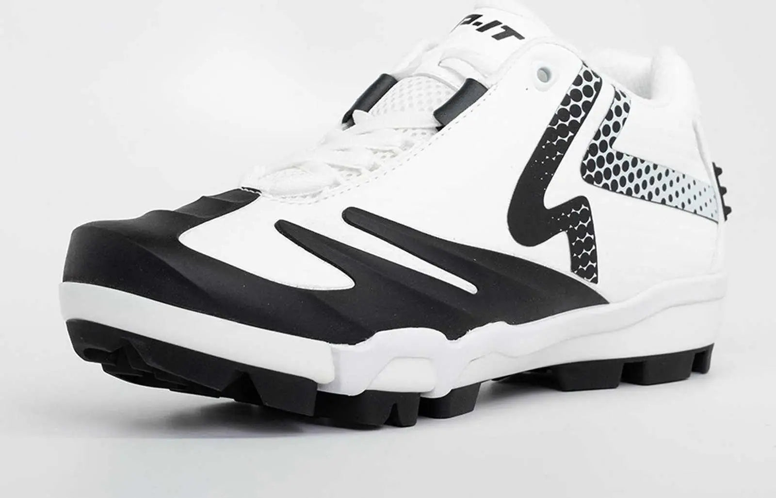Rip-it Ringor Pro Swiftstep Women’s Tpu Softball Cleats - White Black