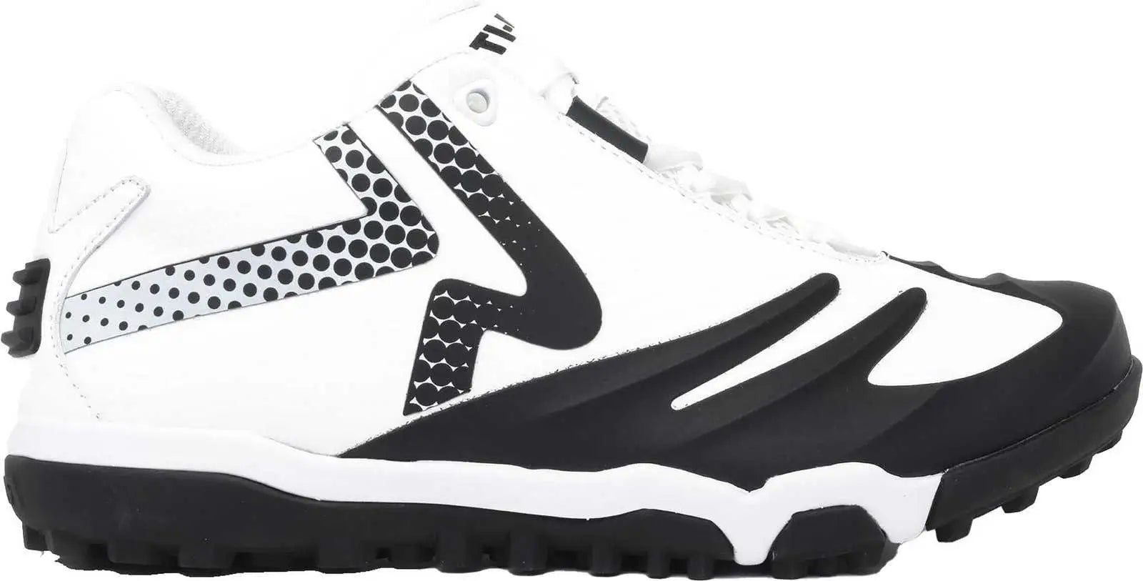 Rip-it Ringor Pro Swiftstep Women’s Turf Softball Shoes - White Black