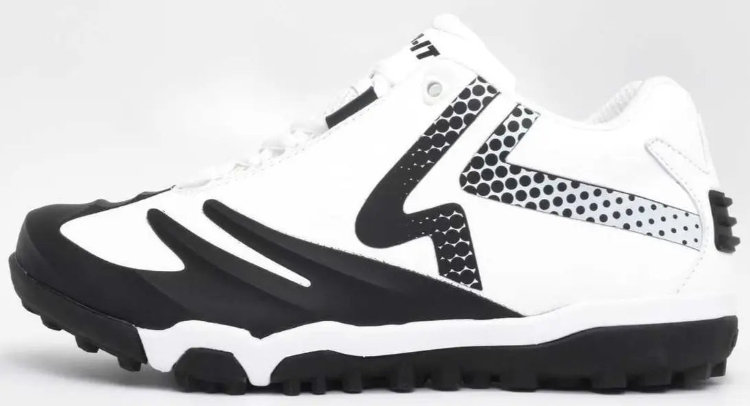 Rip-it Ringor Pro Swiftstep Women’s Turf Softball Shoes - White Black