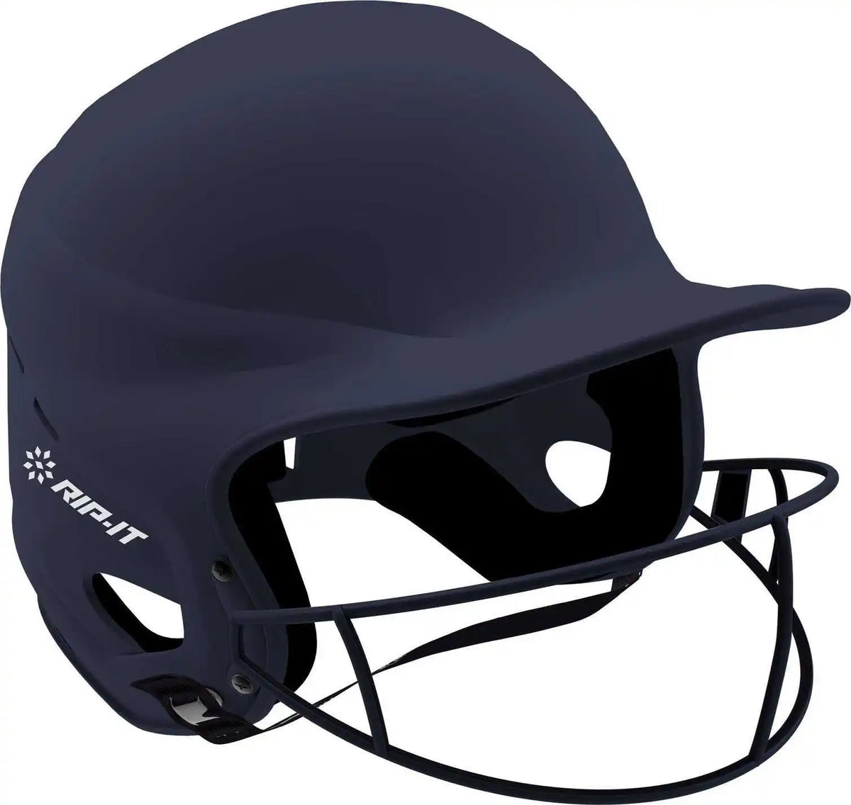 Rip it Vision Pro Matte Softball Batting Helmet Navy