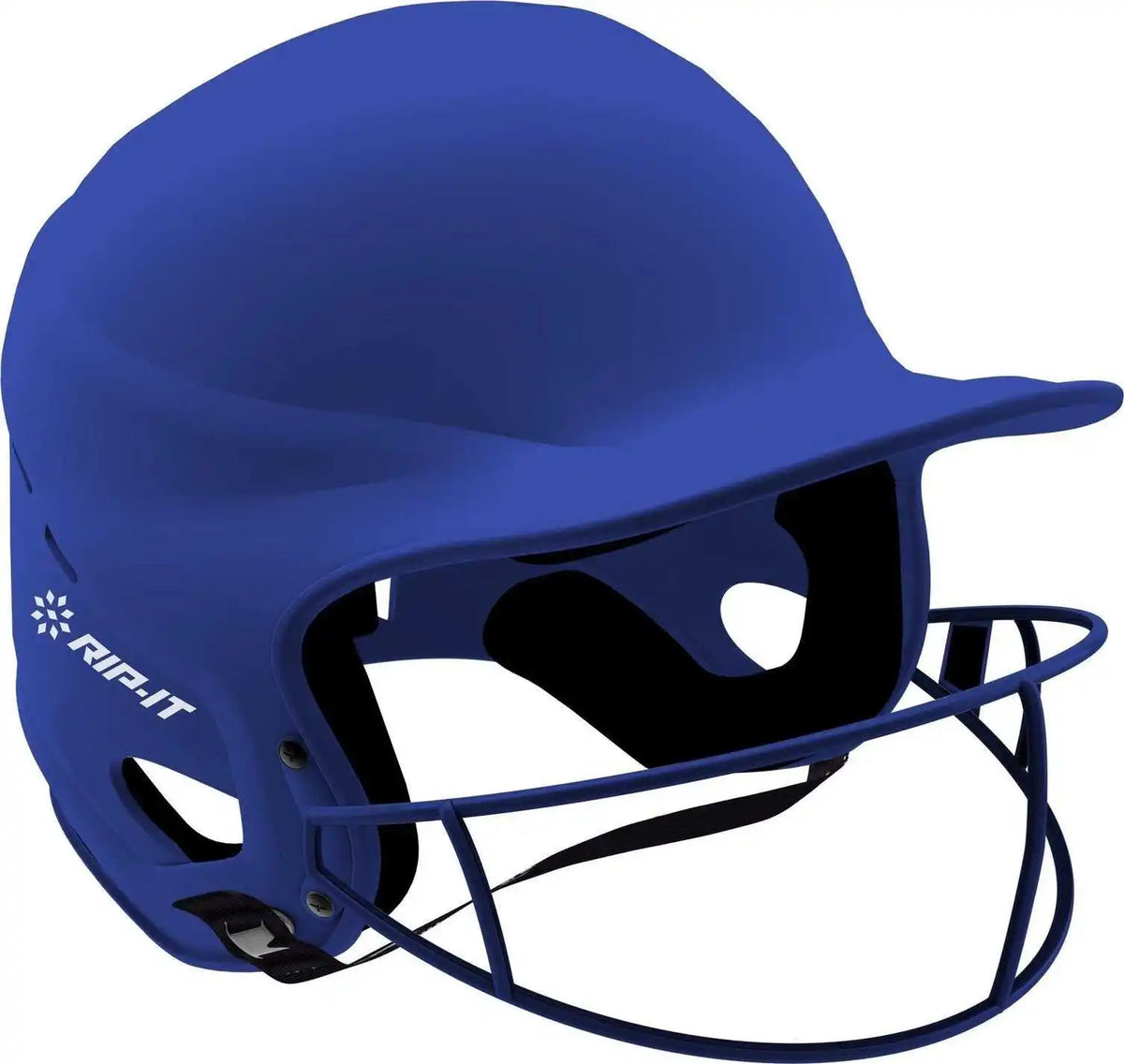 Rip it Vision Pro Matte Softball Batting Helmet Royal