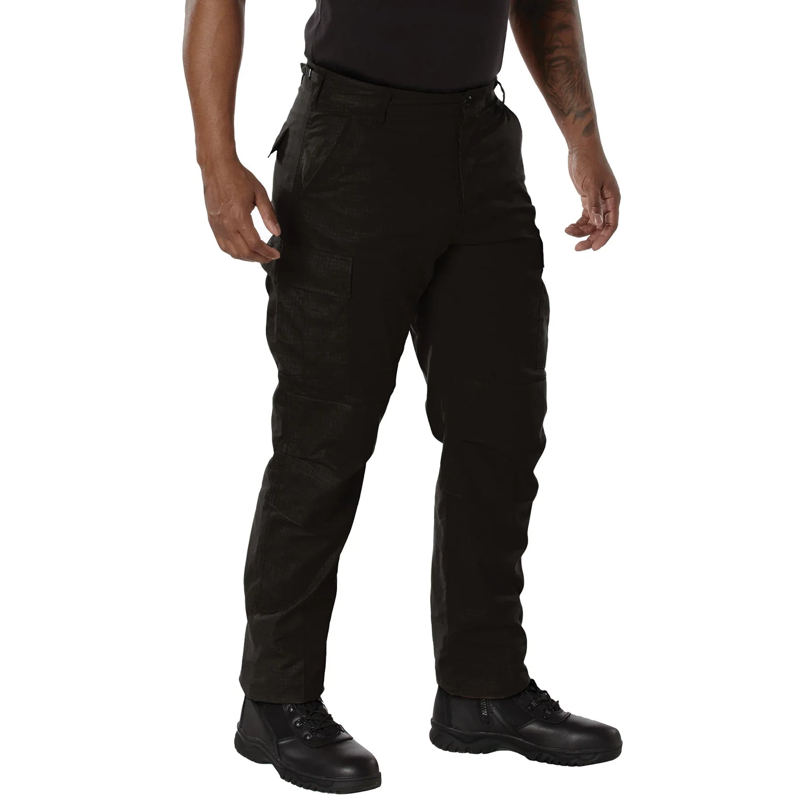 Rip-stop Bdu Pants - Black / m - Long