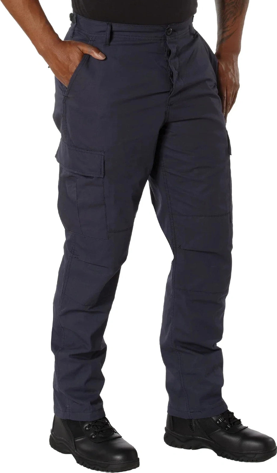 Rip-stop Bdu Pants - Midnight Navy Blue / s