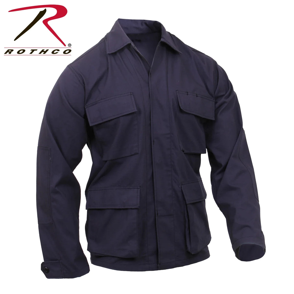 Rip-stop Bdu Shirt - Navy Blue / s