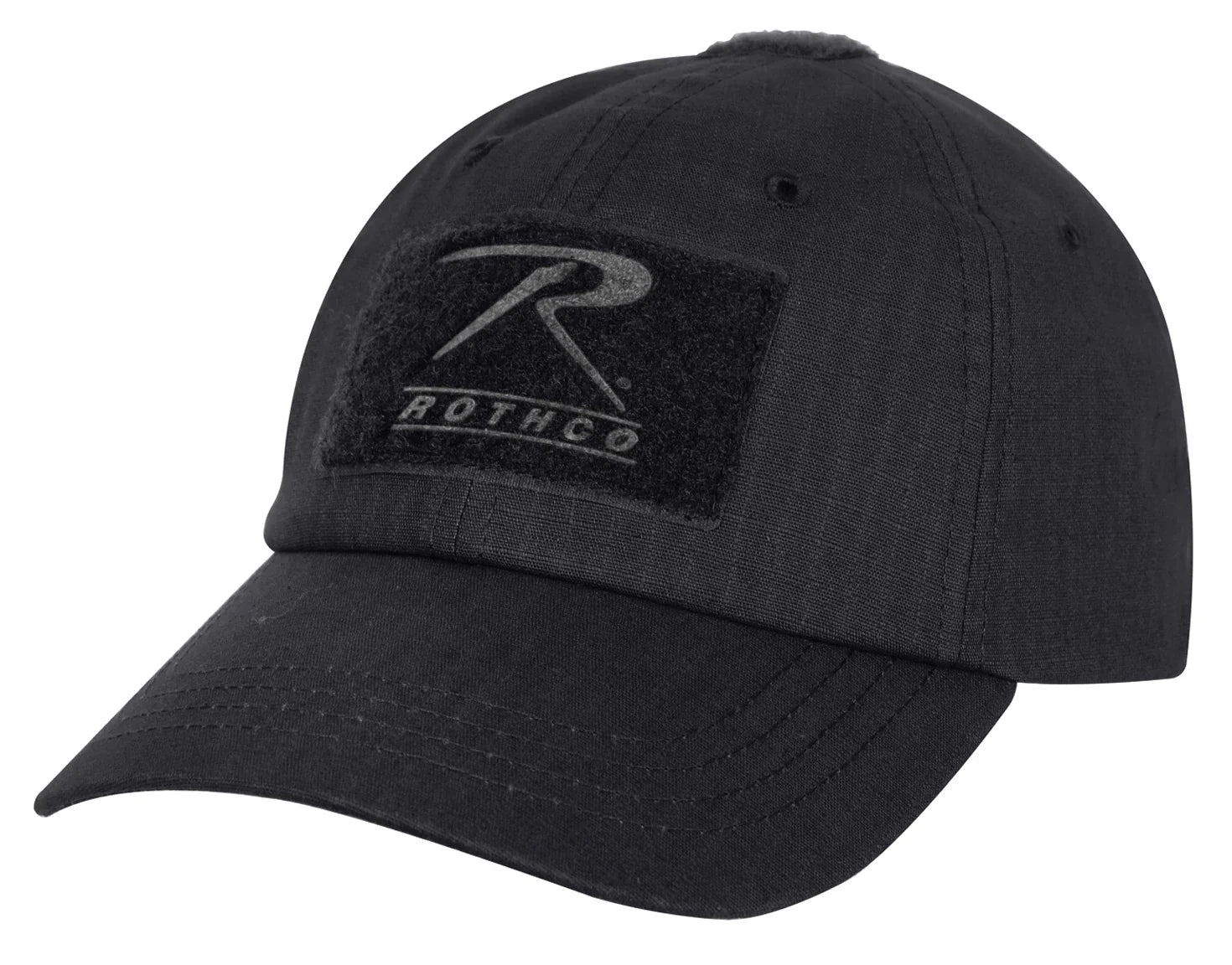 Rip Stop Operator Tactical Cap - Black
