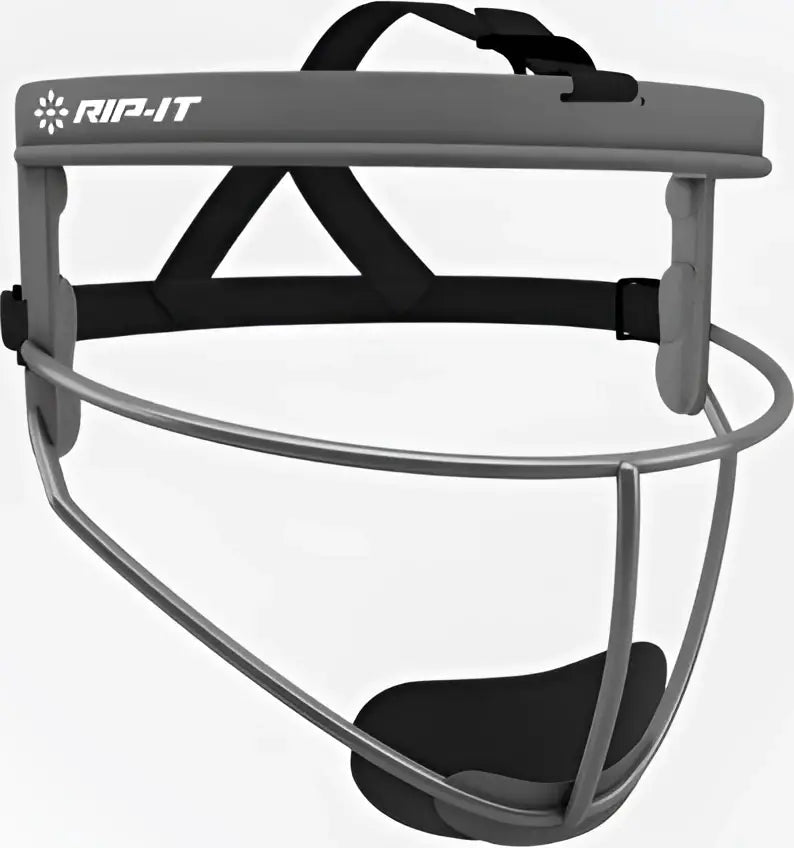 Rit-it Defense Girls’ Softball Fielder’s Face Mask - Charcoal - Dark Gray / Girls