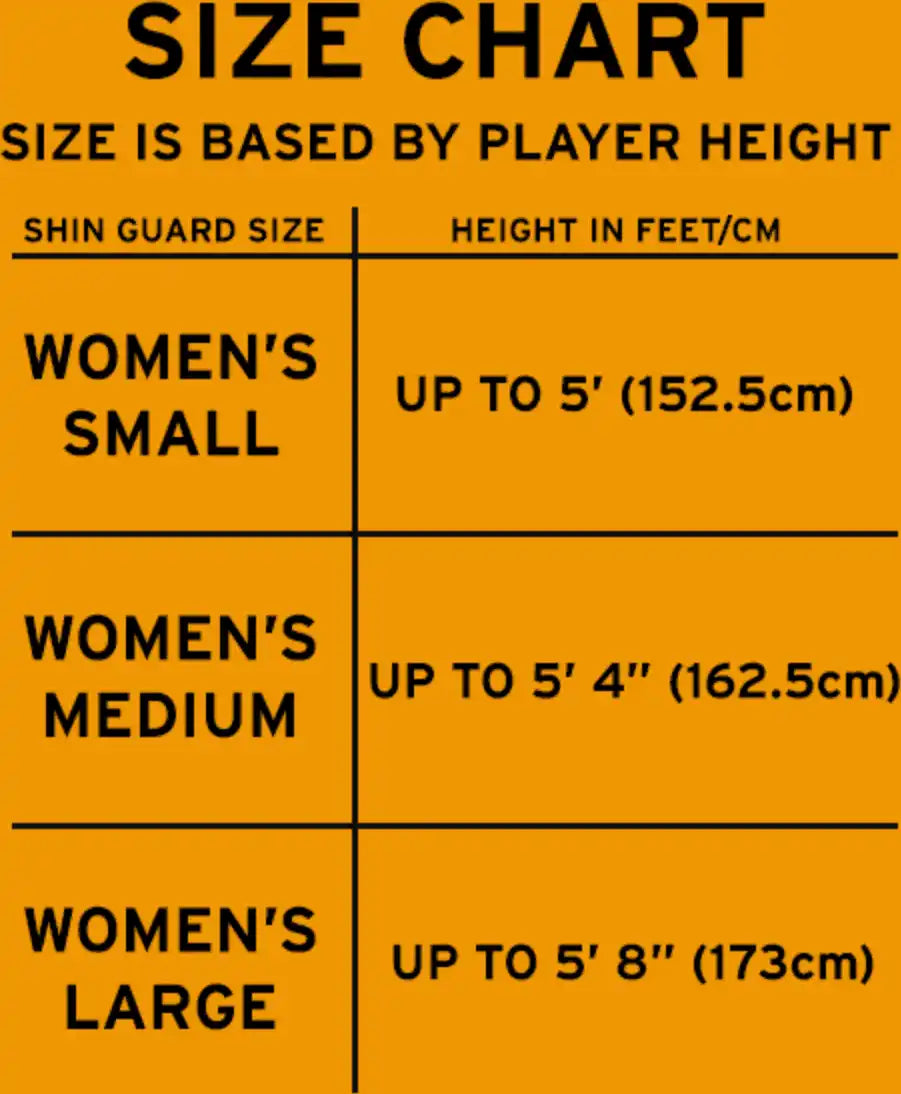 Rit-it Women’s Cut Soccer Shin Guards - Black Gold - Small