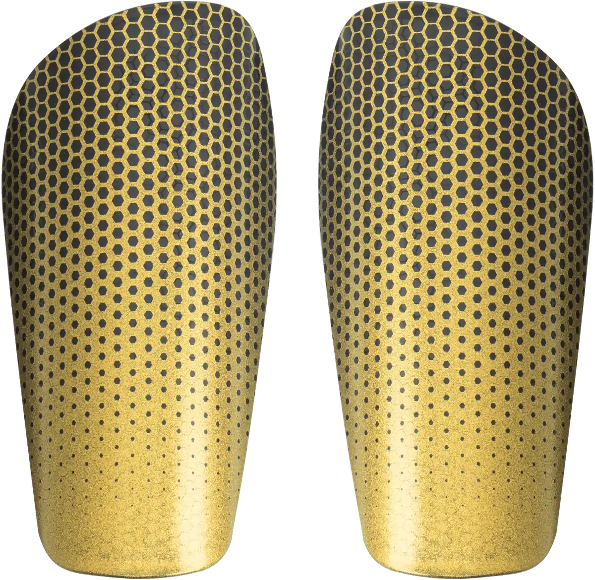 Rit-it Women’s Cut Soccer Shin Guards - Black Gold - Small