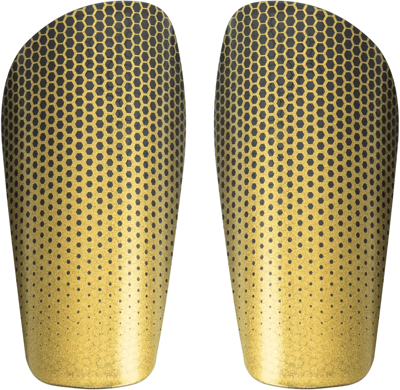Rit-it Women’s Cut Soccer Shin Guards - Black Gold - Small