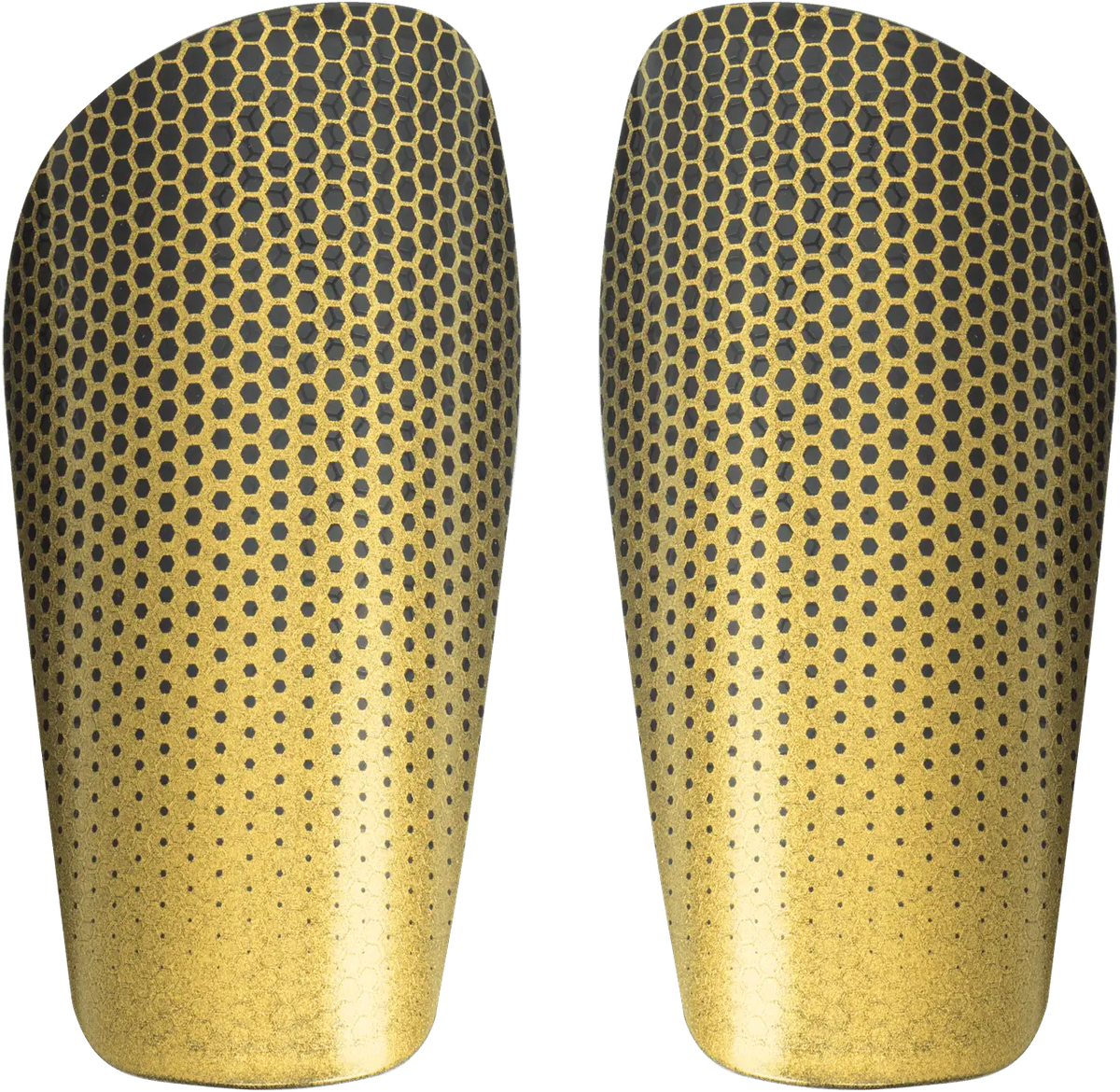 Rit-it Women’s Cut Soccer Shin Guards - Black Gold - Small