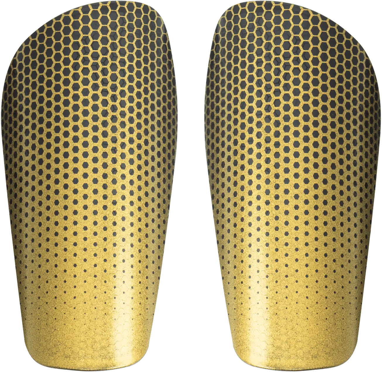 Rit-it Women’s Cut Soccer Shin Guards - Black Gold - Small