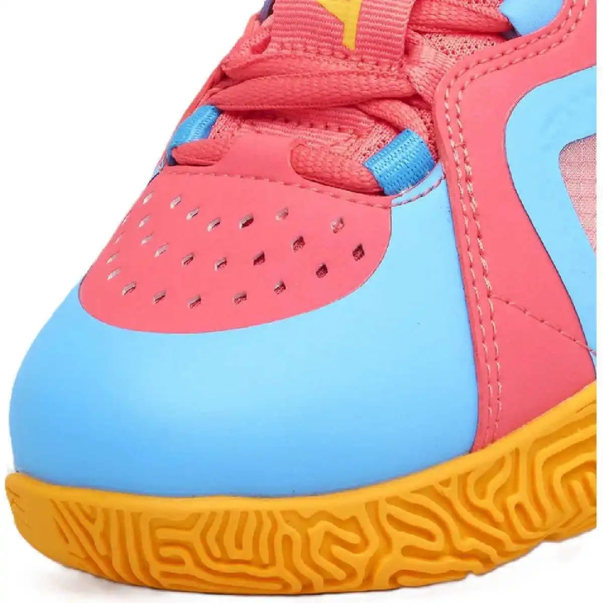 Rit it Women’s Future Court Volleyball Shoes Pink Blue Orange