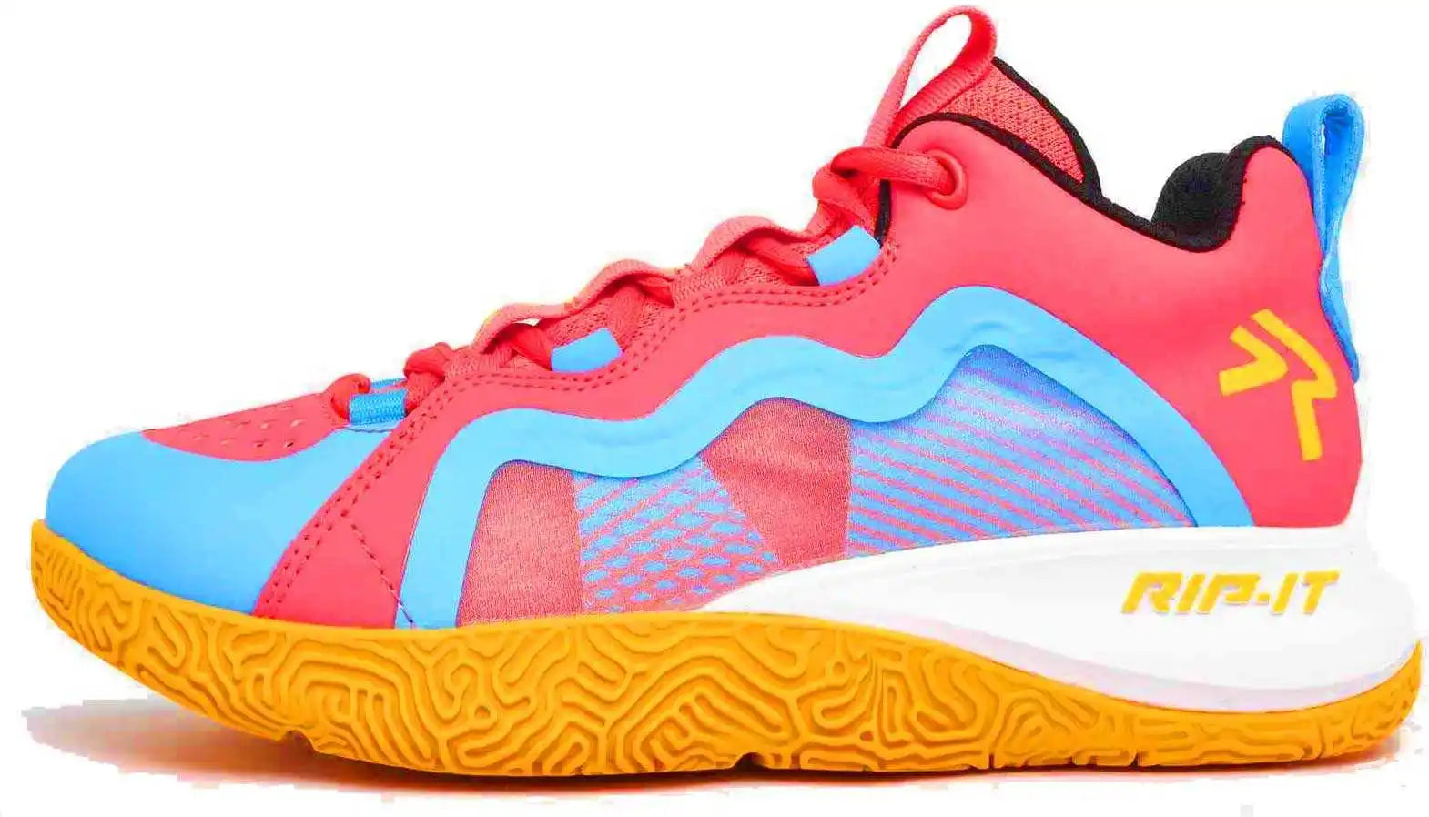 Rit-it Women’s Future Court Volleyball Shoes - Pink Blue Orange