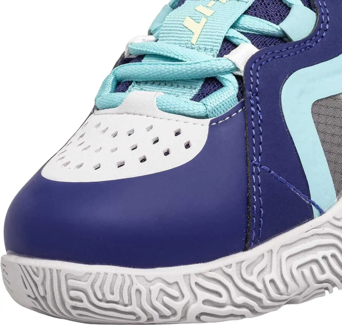 Rit-it Women’s Future Court Volleyball Shoes - White Navy Blue