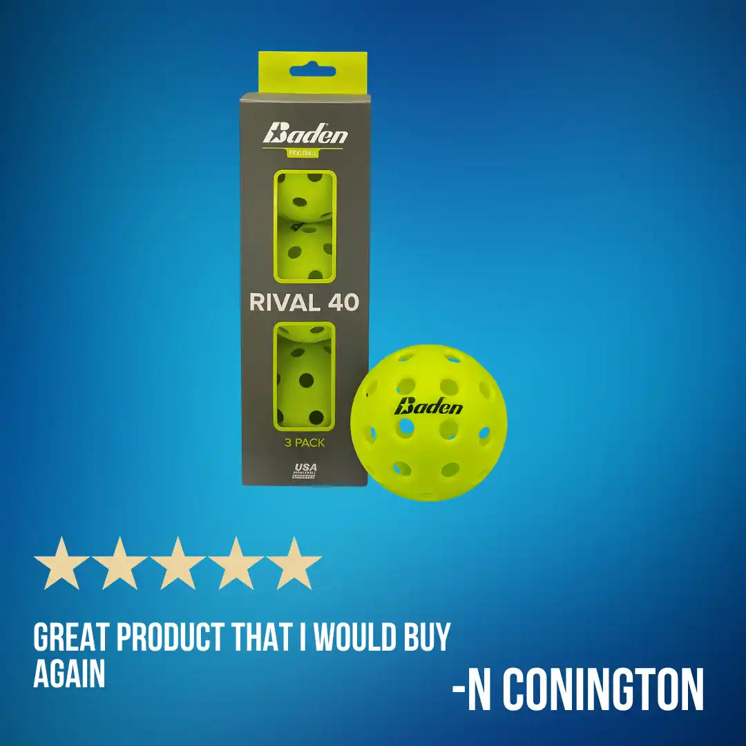 Rival 40 Pickleball 3-pack