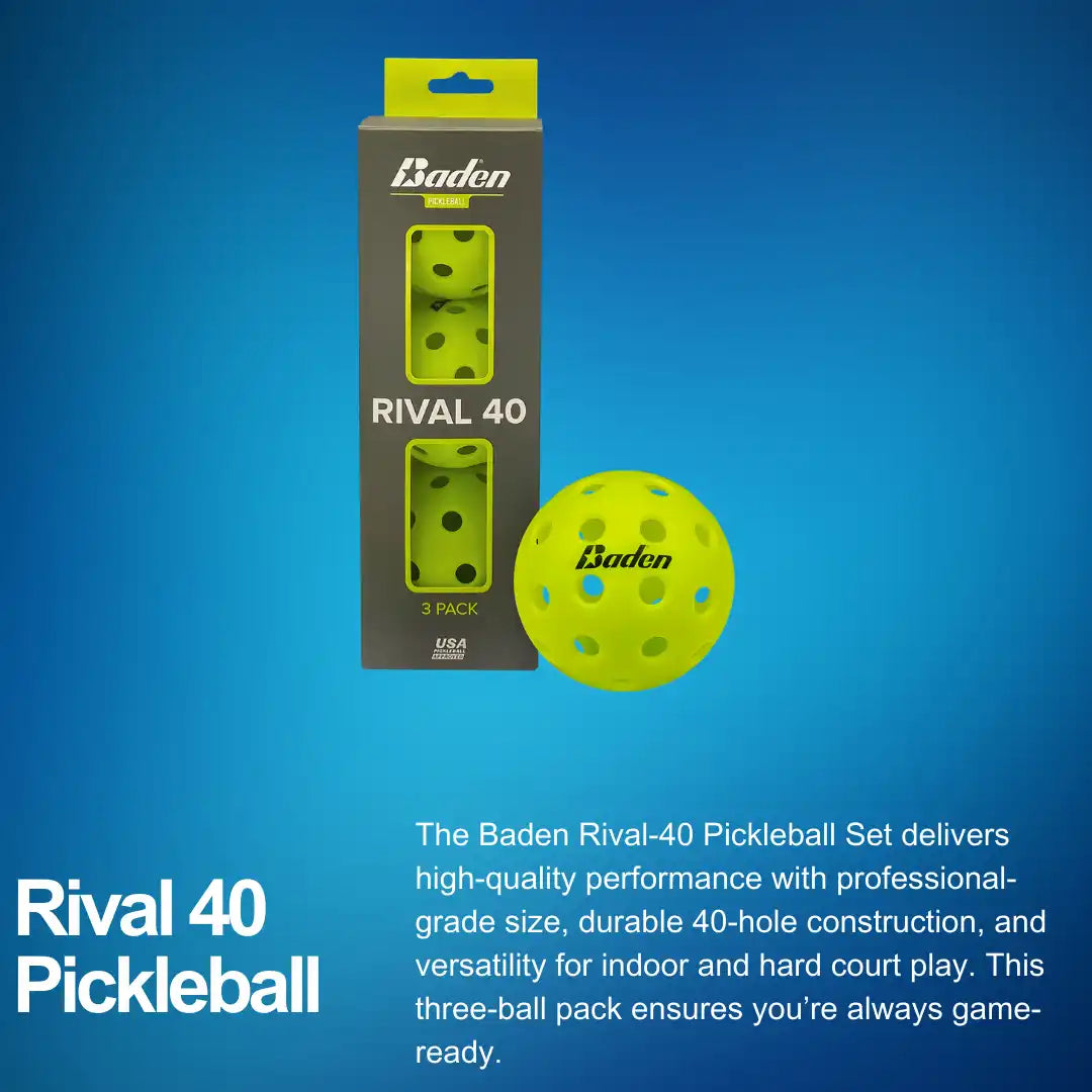 Rival 40 Pickleball 3-pack