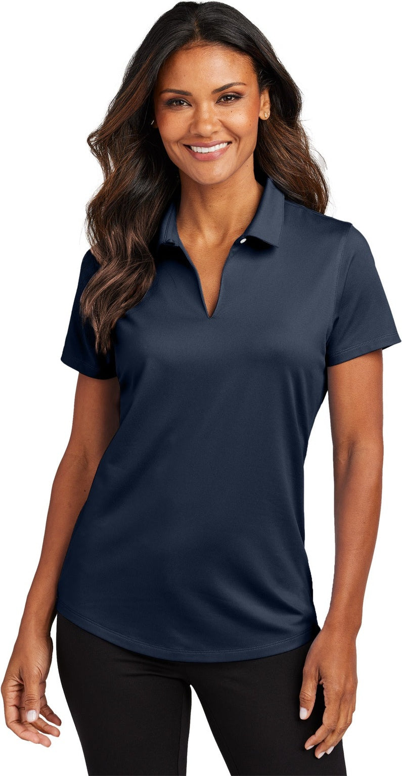RiverBlNv Port Authority Women's City Stretch Polo LK683