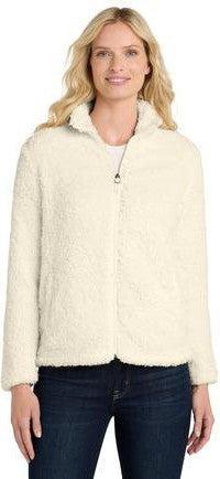 RiverBlNv Port Authority Women's Cozy Fleece Jacket. L131