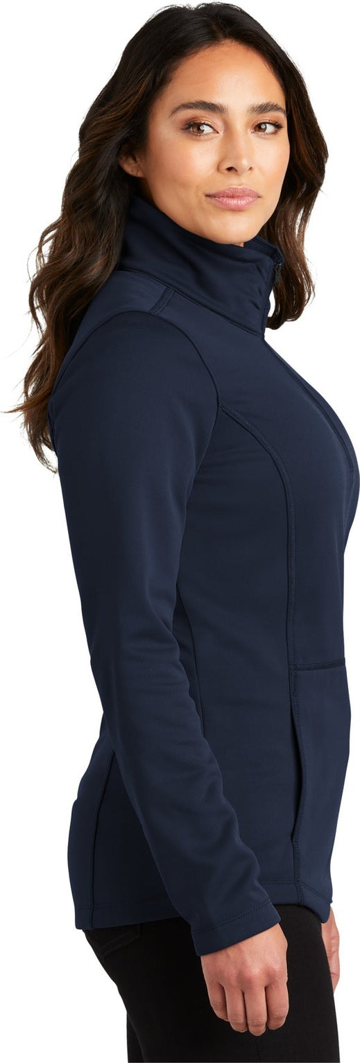RiverBlNv Port Authority Women's Smooth Fleece 1/4-Zip L804